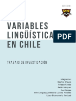 Variables Lingüísticas