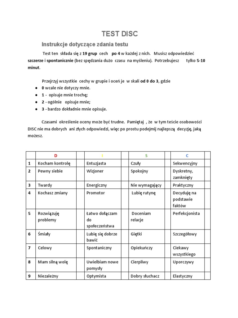 Test Disc | PDF