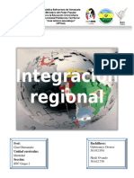 Integración Regional