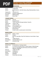 Directory of Go Lokal Suppliers - NCR June2017