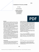 Current Technology of Fuel Cells Systems