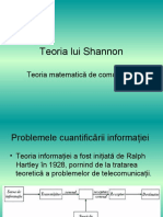 Teoria Lui Shannon