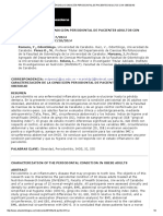 Caracterización de La Condición Periodontal de Pacientes Adultos Con Obesidad