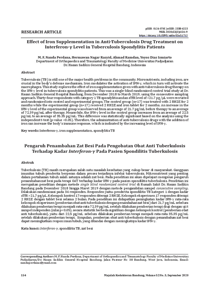 Research Article M. F. Nanda Perdana, Hermawan Nagar Rasyid, Ahmad