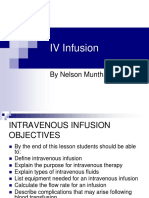 2. Intravenous Infusion Procedure