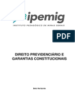 Direito Previdenciario e Garantias Constitucionais