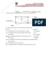 Quadrilateral Quiz 1