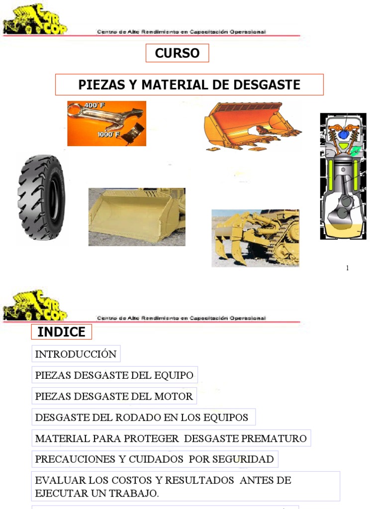 Elementos de Desgaste | PDF | Camión | Neumático