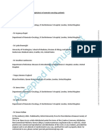 Cessation of Ciprofloxacin Prophylaxis in Haemato Oncology Patients