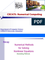 Numerical Computation - Computing