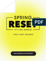 Spring Reset Workbook