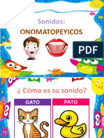 Sonidos Onomatopeyicos