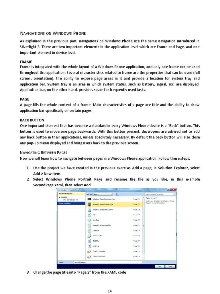 Frame: Avigating Etween Ages | PDF | Extensible Application Markup ...