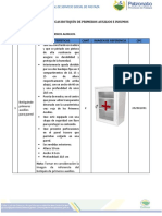 Características Botiquín de Primeros Auxilios E Insumos 1. Requerimiento