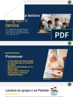 Presentación Incentivar La Lectura en Familia CDL