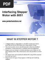 Download Interfacing Stepper motor with 8051 by Pantech ProLabs India Pvt Ltd SN57310703 doc pdf