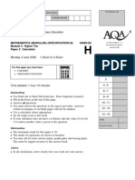 Mathematics (Modular) (Specification B) 43005/2H Module 5 Higher Tier Paper 2 Calculator