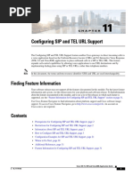 Configuring SIP and TEL URL Support