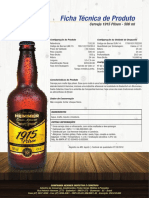 Ficha Técnica de Produto: Cerveja 1915 Pilsen - 500 ML