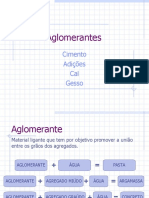 Aglomerantes - Cimento