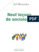 Neuf Leçons de Sociologie by Wieviorka, Michel