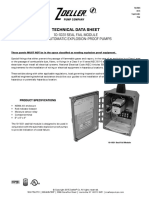 Technical Data Sheet: 10-1031 Seal Fail Module For Automatic Explosion-Proof Pumps