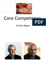 Core Competence: Farhan Bogra
