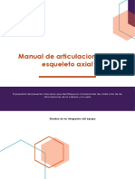 Manual de Articulaciones Esquelto Axial - Completo