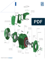 WEG Vista Explodida Do Motor Trifasico w22 Premium Efficiency Ie3 50009253 Banner Portuguese Web