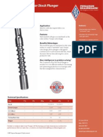 Cont Flow Bar Stock Plunger