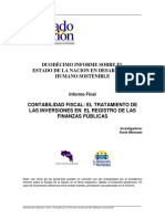 Contabilidad Fiscal - El Tratamiento de Las Inversiones en El Registro de Las Finanzas Publicas
