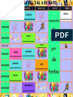 Horario Semana 2 Virtual