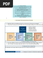 Five Stages of Consumer Behavior: A. Problem Recognition: Perceiving A Need