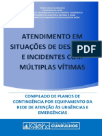 PLANO DE CONTIGÃŠNCIA EM SITUAÃ ÃƒO DE DESASTRES COM MÃšLTIPLAS VITIMAS