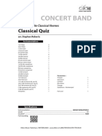 Concert Band: Classical Quiz