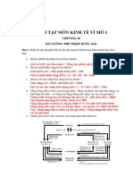 bài tập vĩ mô