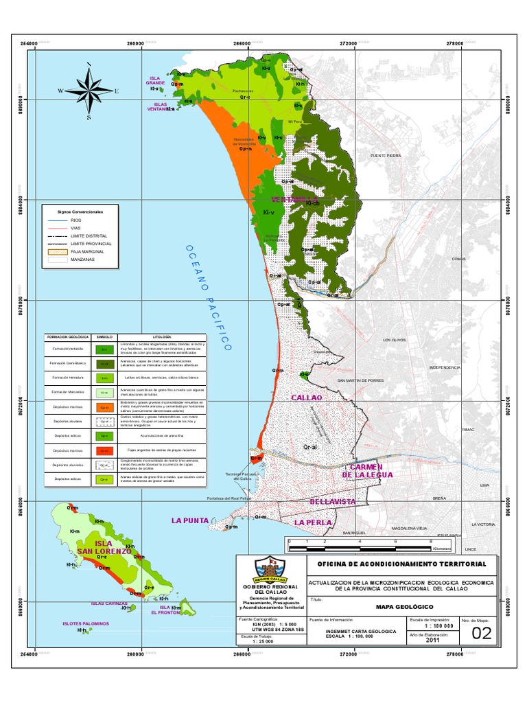 02 Mapa Geologico | PDF | Geología | Rocas