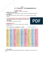 ةنمزلأا Simple present - Past perfetct - Past progressive (= ةلصاوتم)