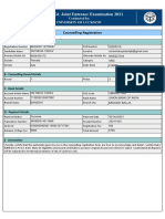 Counselling Registration: A - Candidate Details