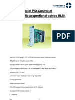 Digital PID-Controller For Hydraulic Proportional Valves BLS1