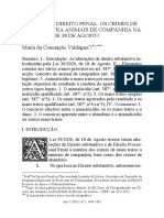 Animais No Direito Penal