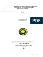 Pelaksanaan Mediasi Dalam Penyelesaian Perkara Perdata (Usu)