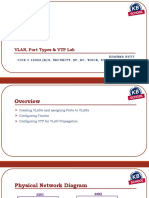 VLAN, Port, and VTP Lab Configuration