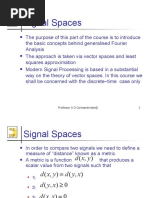 1 Signal Spaces