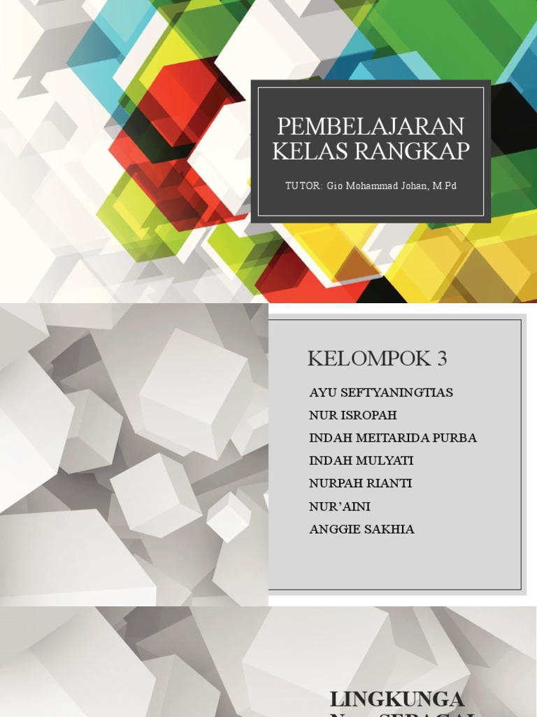 Pembelajaran Kelas Rangkap Modul 4 | PDF