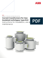 Current Transformers For GIS SWG Type ELK - 1VLM000628 Rev.3, en