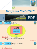 Praktik Menyusun Soal HOTS - Ari Damari OK2