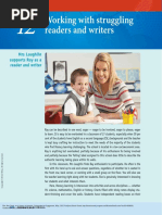 Literacy in Australia Pedagogies For Engagement - (CHAPTER 12 Working With Struggling Readers and Writers)