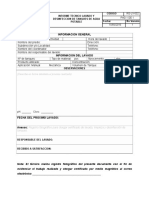 Informe Tecnico Lavado de Tanques PDF