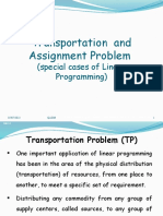 CH-3 Transportation and Assignment Problem